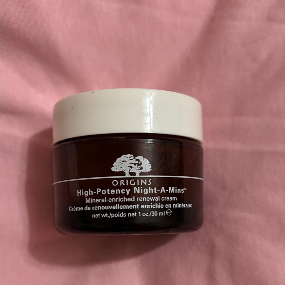 Origins Night-A-Mins Renewal Cream in Brown Jar